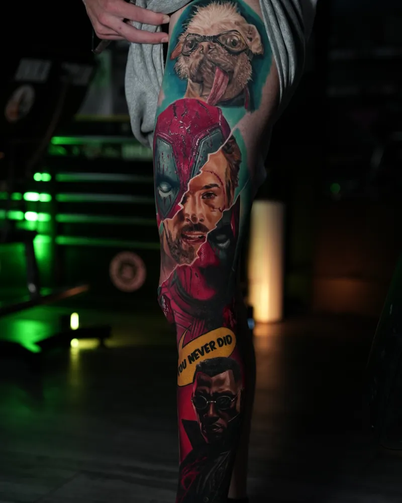 Portfolio piece — art on the body